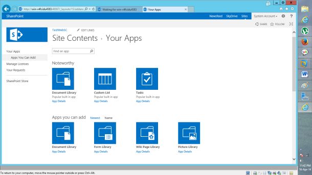 Document Library App